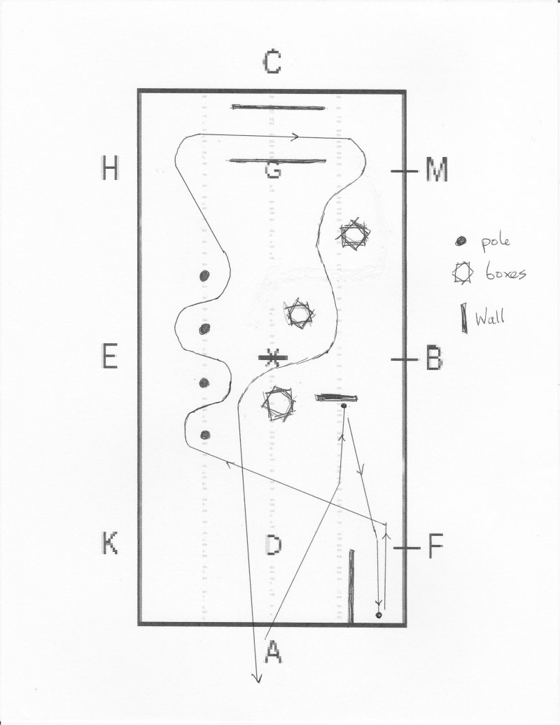 [DIAGRAM] Driving Obstacle Course Diagram
